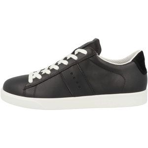 ECCO WOMEN'S STREET LITE RETRO SNEAKER, BLACK, 11-11.5
